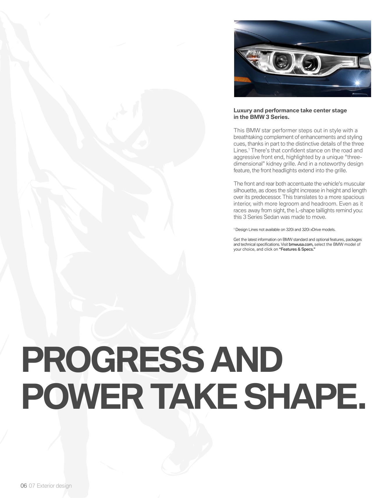 2014 BMW 3-Series Sedan Brochure Page 41